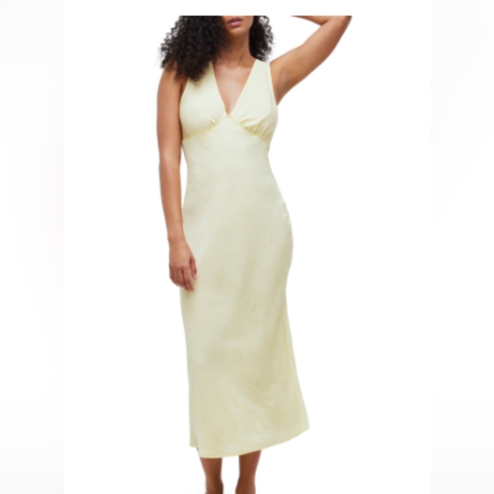 The Ariana Midi Dress
Madewell size 2 candlelight
